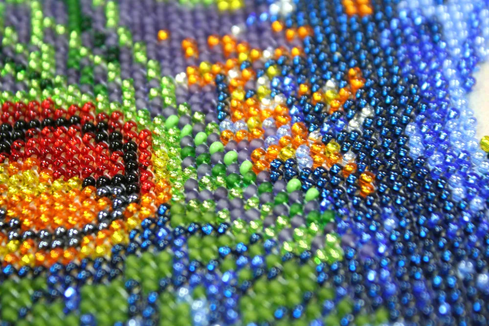 Bead Embroidery Kit Bluebird