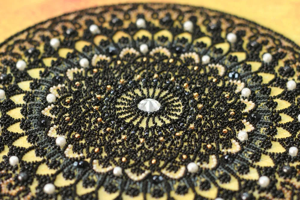 Bead Embroidery Kit Main Bead Embroidery Kit Lace dreams