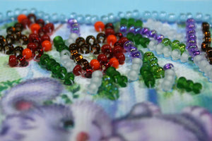 Magnets Bead Embroidery Kit Merry Christmas - 1