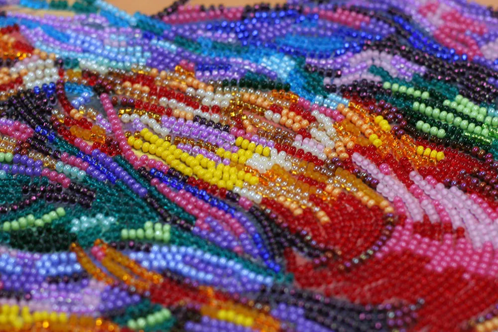 Bead Embroidery Kit Main Bead Embroidery Kit Playful wind