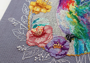 Cross Stitch Kit Cross-stitch kits Bird of paradise
