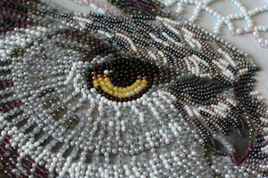 Bead Embroidery Kit Main Bead Embroidery Kit Garnet totem