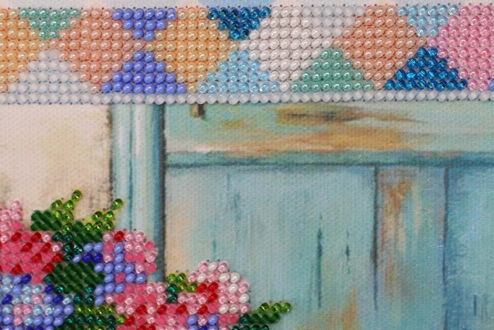 Bead Embroidery Kit Main bead embroidery kits Hydrangea meets