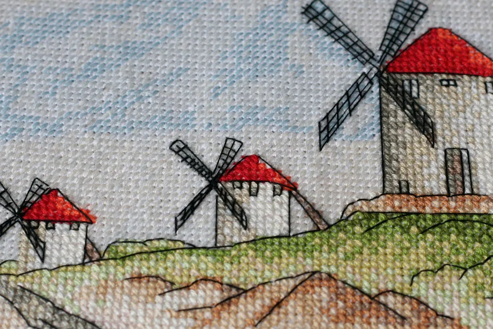 Cross Stitch Kit Cross-stitch kits Windmills