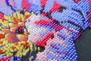 Bead Embroidery Kit Main Bead Embroidery Kit Time to bloom