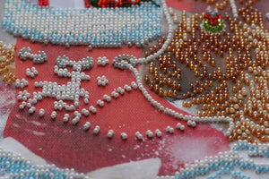 Bead Embroidery Kit Main Bead Embroidery Kit New Year`s Miracle
