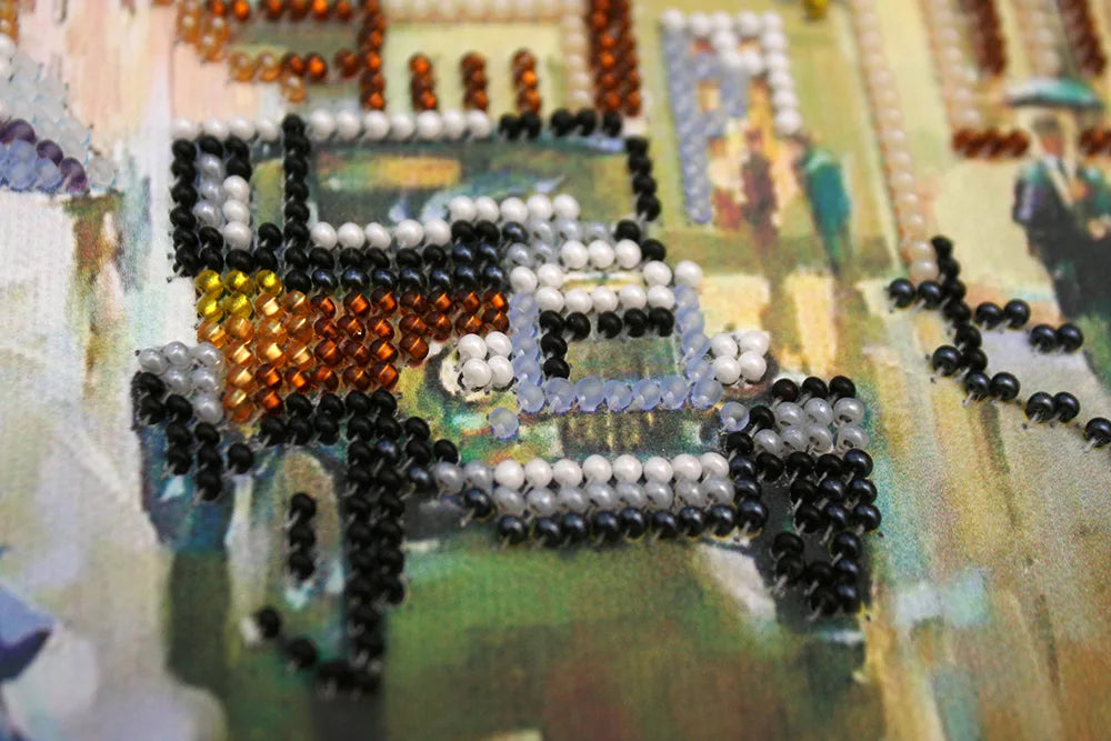 Bead Embroidery Kit Main Bead Embroidery Kit The elegant century
