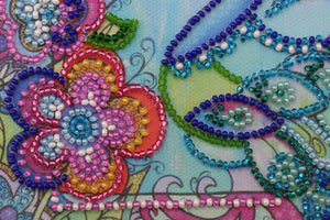 Bead Embroidery Kit Mini Bead embroidery kit Luck bird