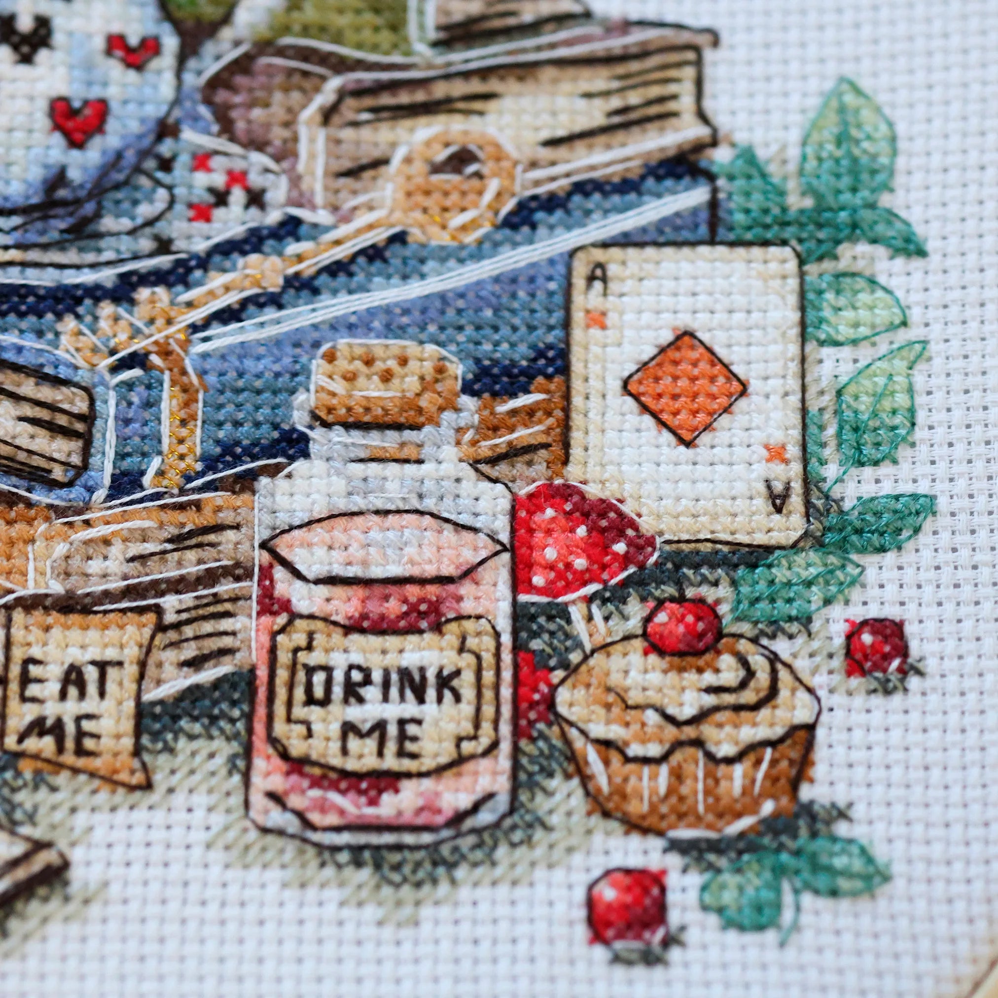 Cross Stitch Kit Cross-stitch kits The mad tea party