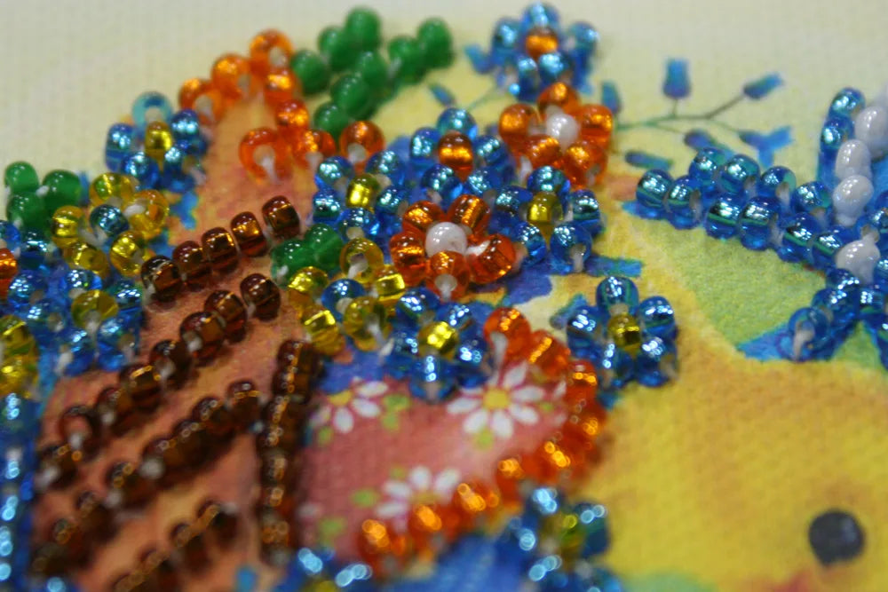 Magnets Bead Embroidery Kit Magnets Bead embroidery kit Easter basket – 3