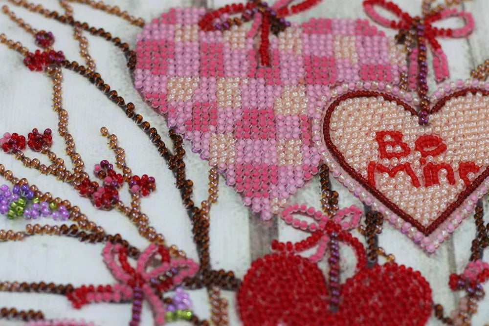 Bead Embroidery Kit Main Bead Embroidery Kit About love