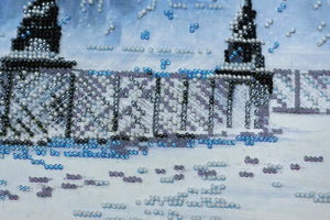 Bead Embroidery Kit Main Bead Embroidery Kit Snowstorm