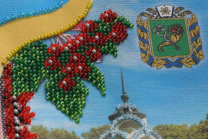 Postcards Bead Embroidery Kit Postcard Bead embroidery kit Kharkov