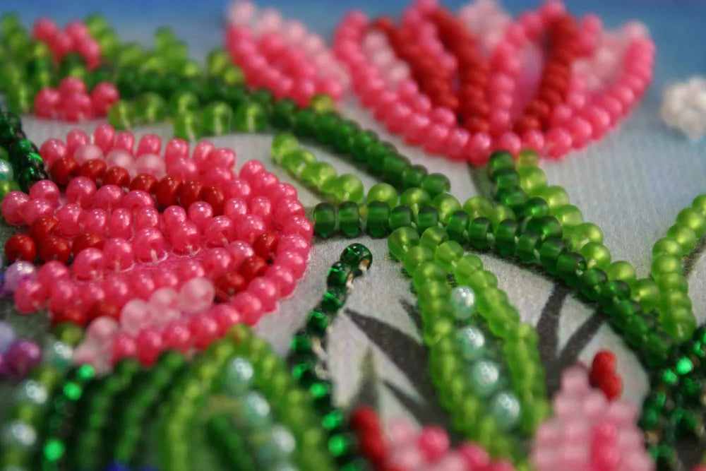 Bead Embroidery Kit Mid-sized bead embroidery kit Earth stars