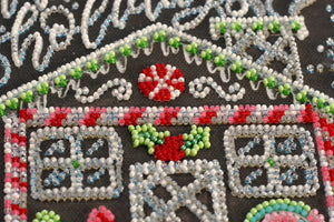 Bead Embroidery Kit Mid-sized bead embroidery kit Icing-sugar