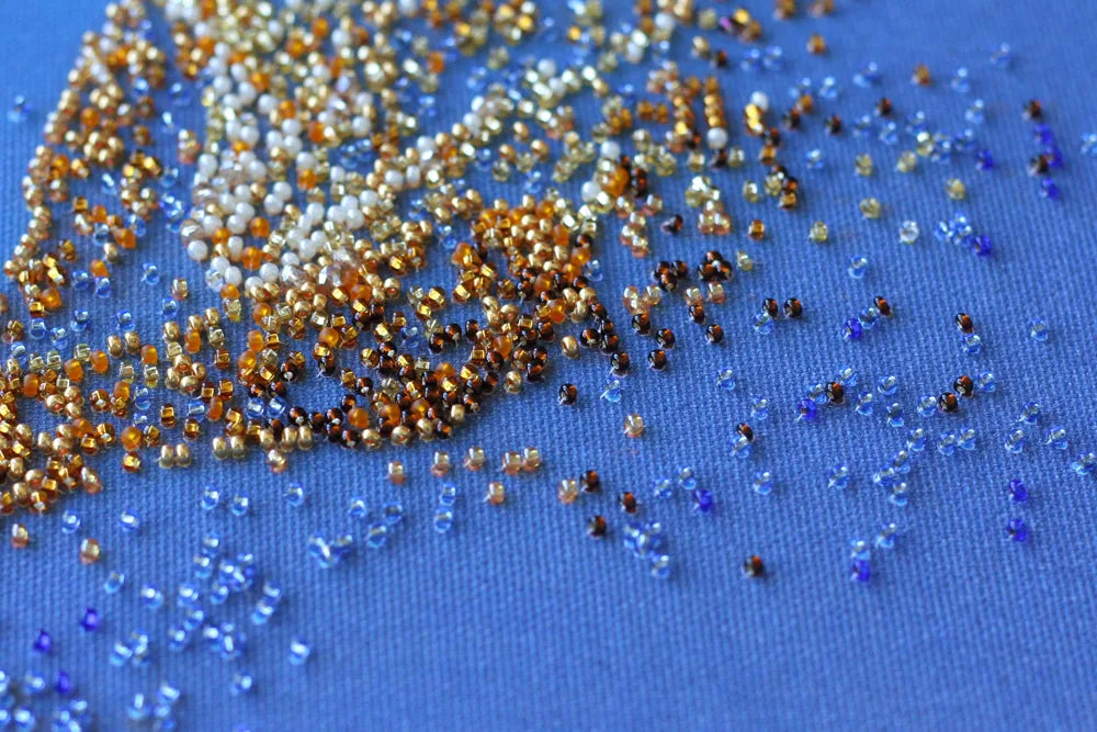 Bead Embroidery Kit Main Bead Embroidery Kit The Golden