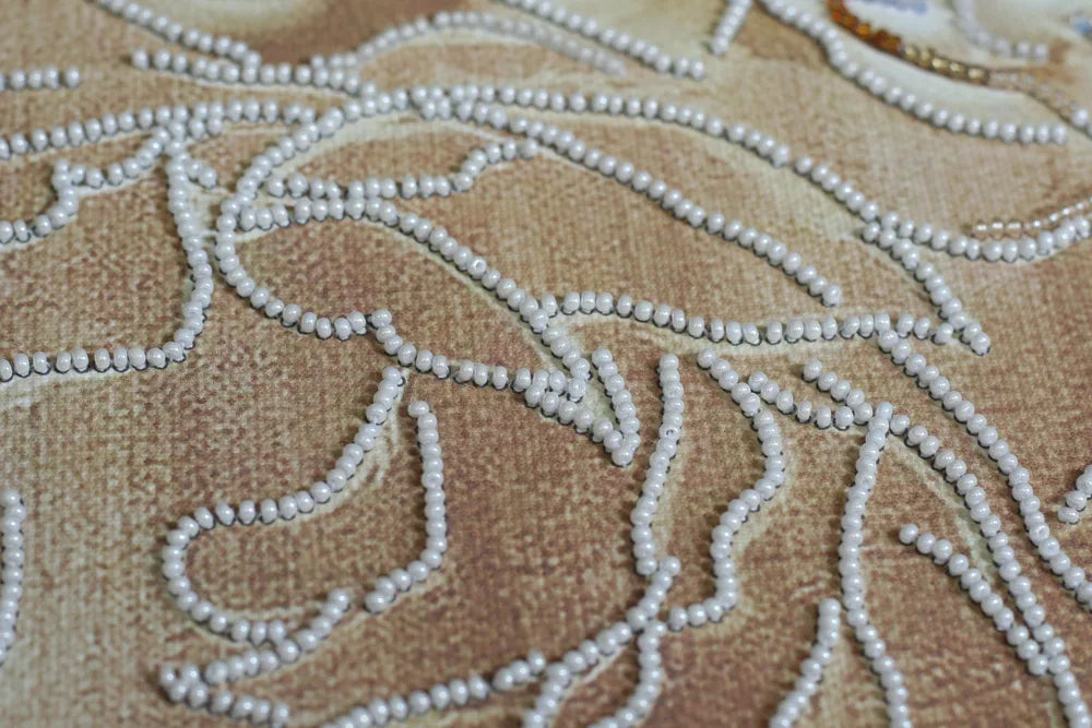 Bead Embroidery Kit Main Bead Embroidery Kit Peony
