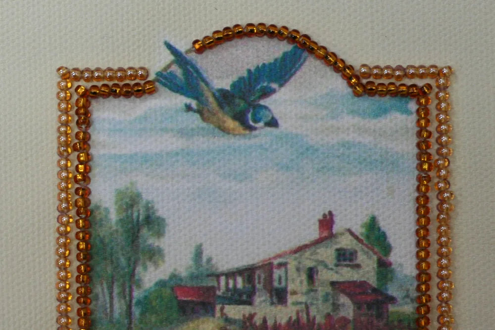 Postcards Bead Embroidery Kit Postcard Bead embroidery kit Congratulations – 10