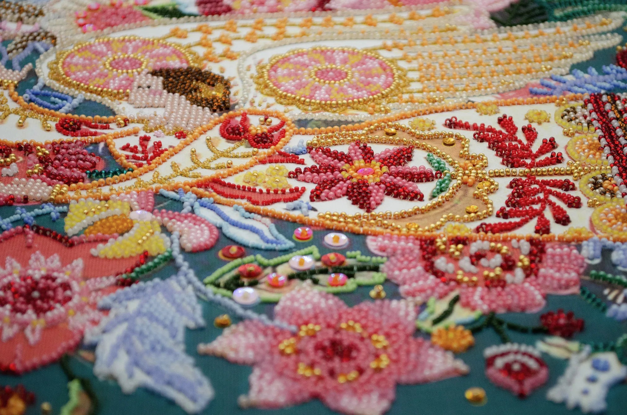 Bead Embroidery Kit Main Bead Embroidery Kit Wings of inspiration