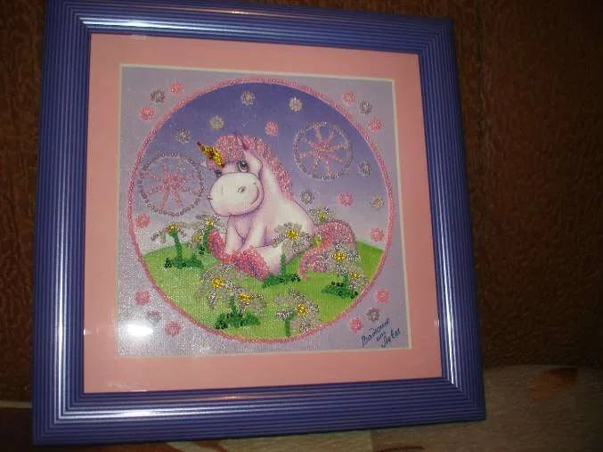 Bead Embroidery Kit Mini Bead embroidery kit Pony