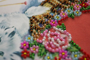 Postcards Bead Embroidery Kit Postcard Bead embroidery kit With love – 2