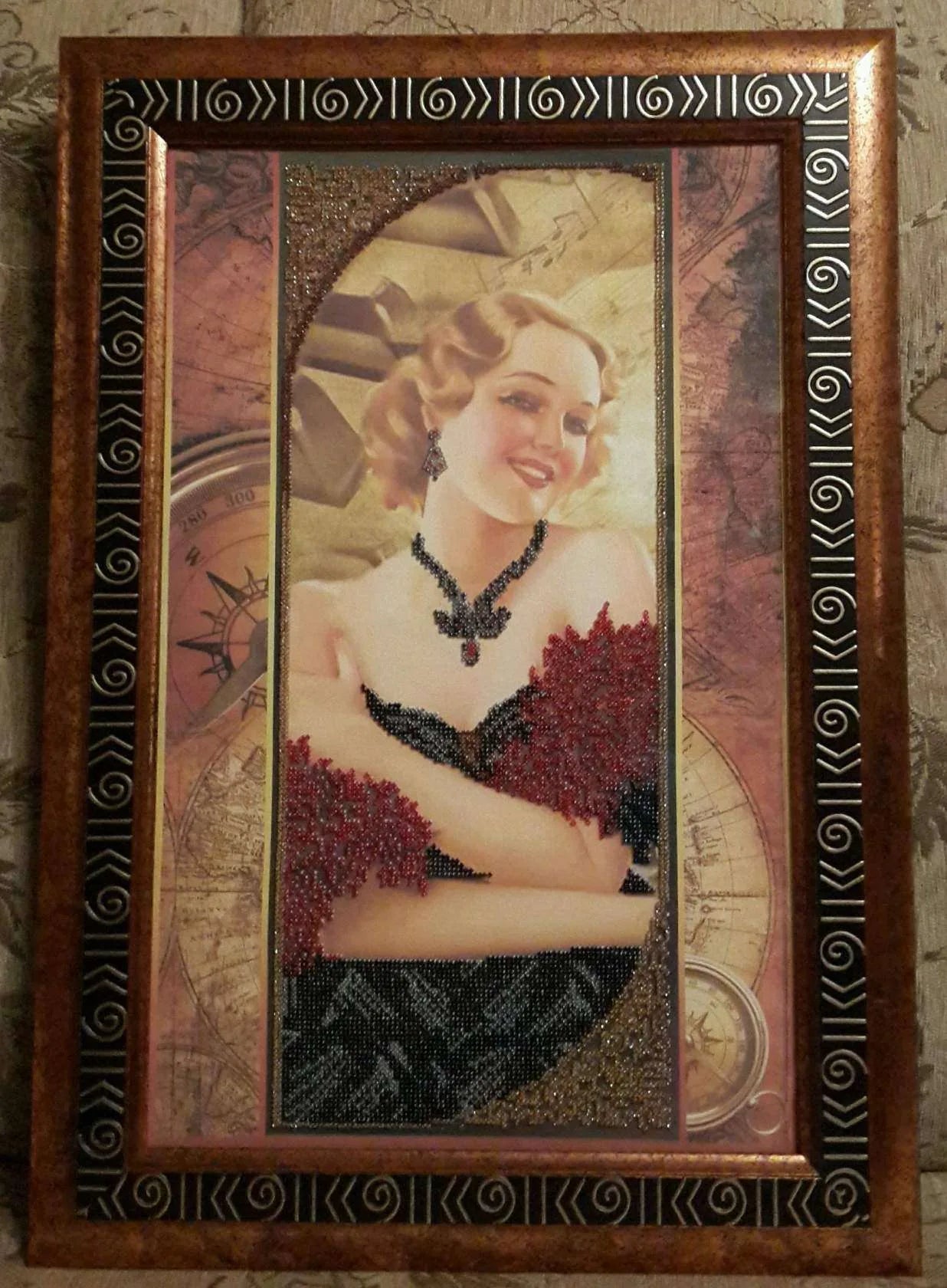 Bead Embroidery Kit Main Bead Embroidery Kit Milady