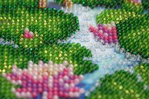 Bead Embroidery Kit Main Bead Embroidery Kit Herons