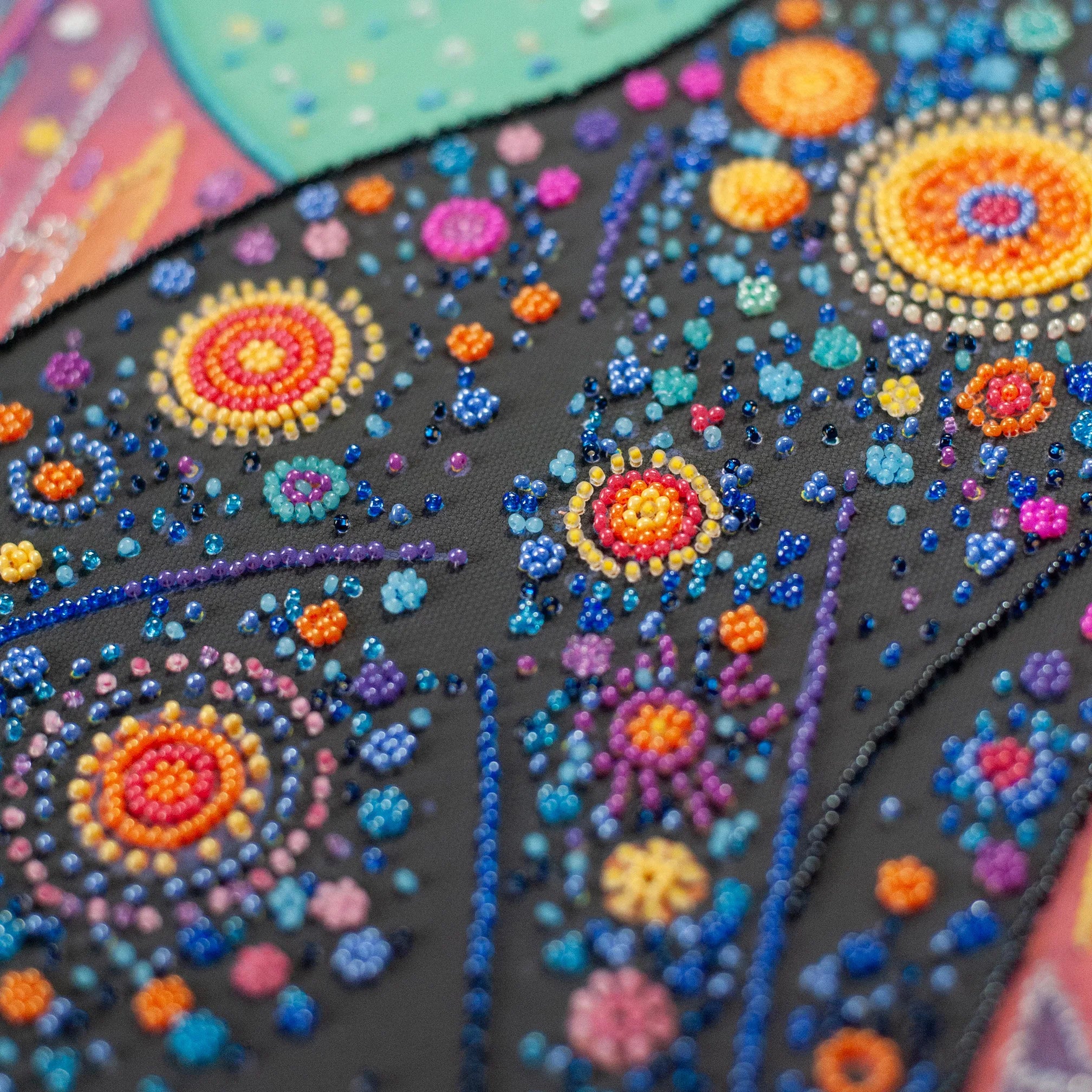 Bead Embroidery Kit Main Bead Embroidery Kit Stellar Gaze
