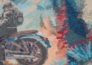 Cross Stitch Kit Cross-stitch kits Journey into the distance