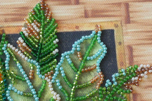 Bead Embroidery Kit Mid-sized bead embroidery kit Lori parrots