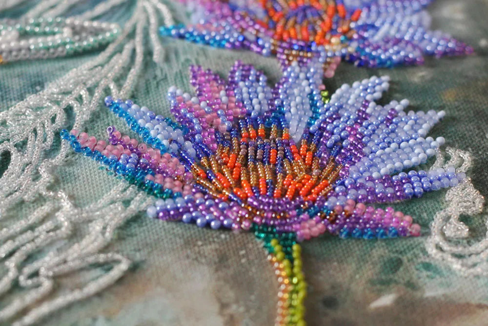 Bead Embroidery Kit Main Bead Embroidery Kit Golden beetle