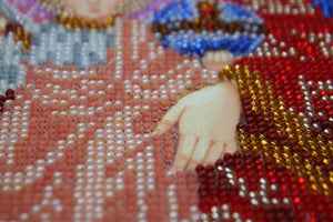Bead Embroidery Kit Main Bead Embroidery Kit Icon of the Mother of God «Reigning»
