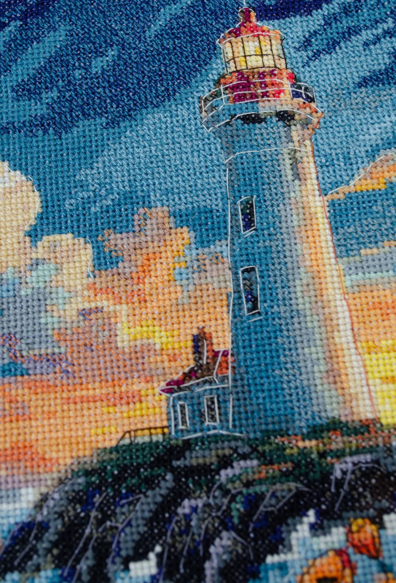 Cross Stitch Kit Cross-stitch kits Silence has color