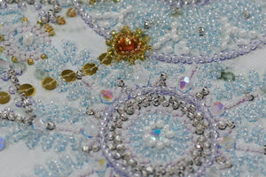 Bead Embroidery Kit Main Bead Embroidery Kit One second "before"