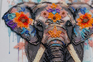 Bead Embroidery Kit Mid-sized bead embroidery kit Secrets of the east
