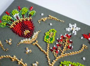 Bead Embroidery Kit Main Bead Embroidery Kit Hero of the Christmas Night