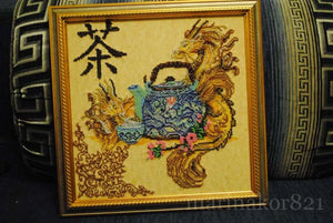 Bead Embroidery Kit Chinese tea-time