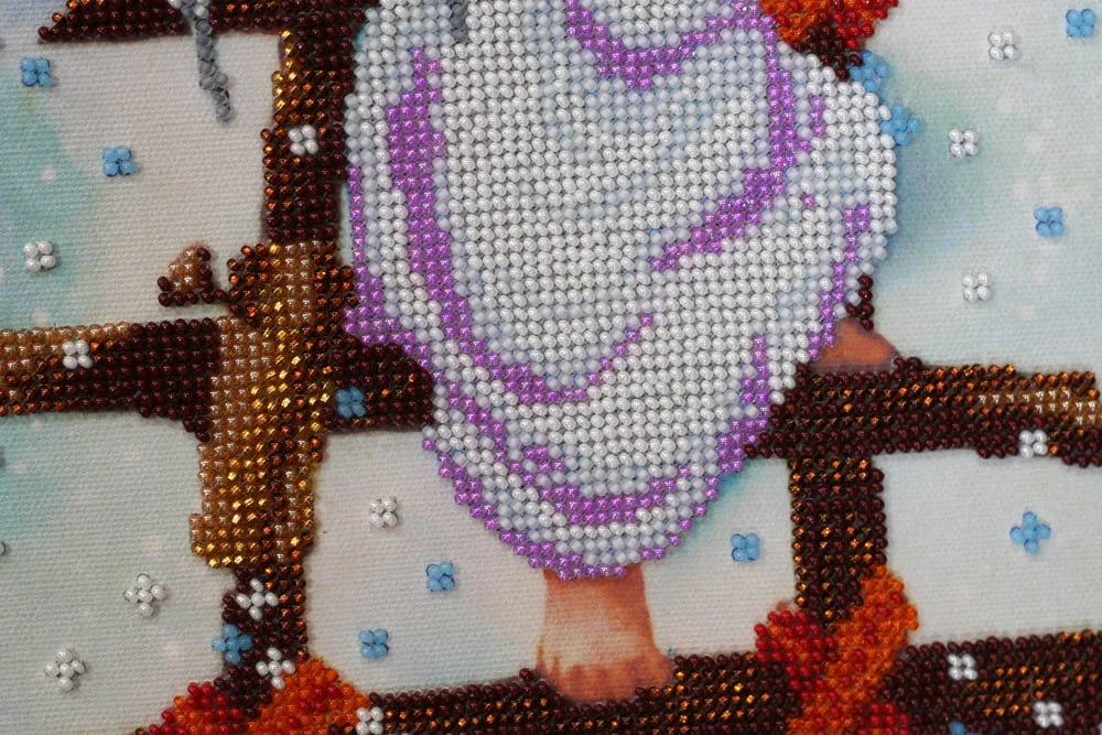 Bead Embroidery Kit Main Bead Embroidery Kit First star