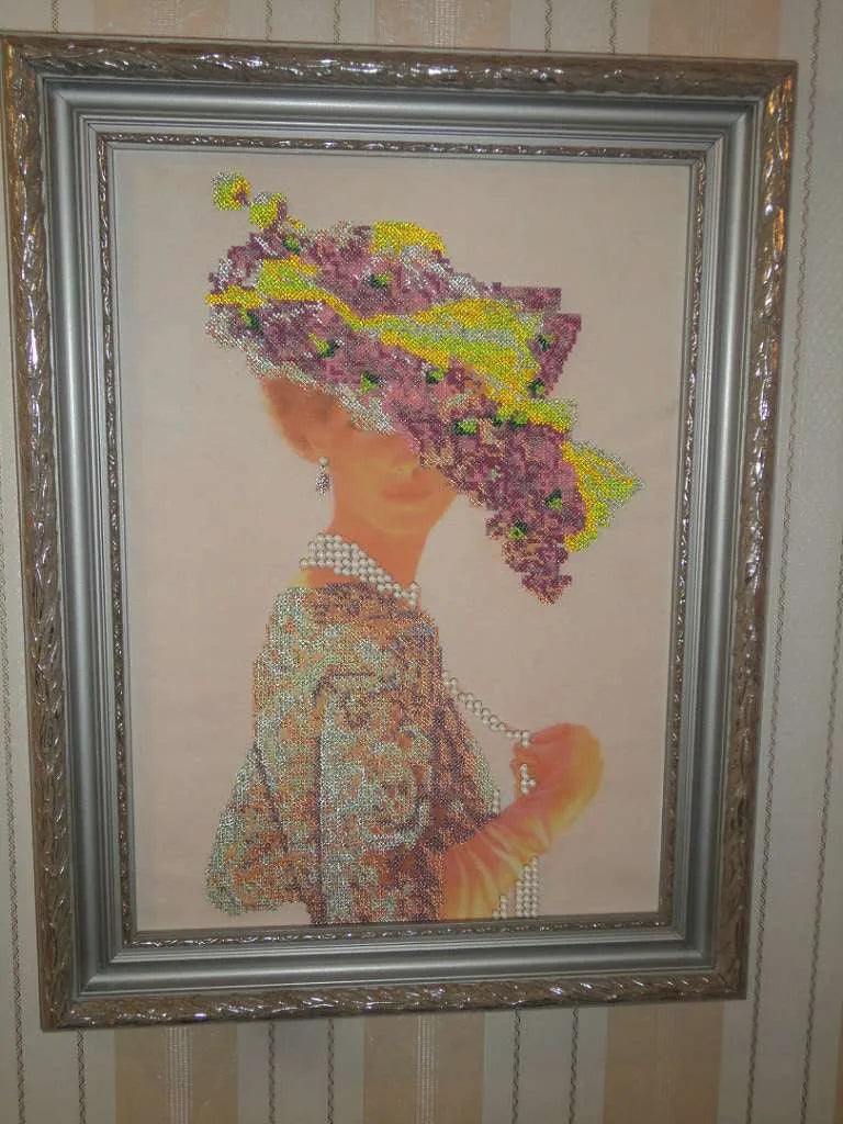 Bead Embroidery Kit Main Bead Embroidery Kit Elizabeth