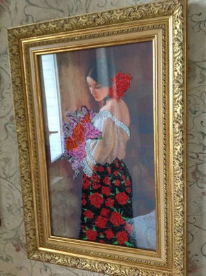 Bead Embroidery Kit Main Bead Embroidery Kit Marcela