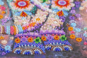 Bead Embroidery Kit Main Bead Embroidery Kit Miracle of India