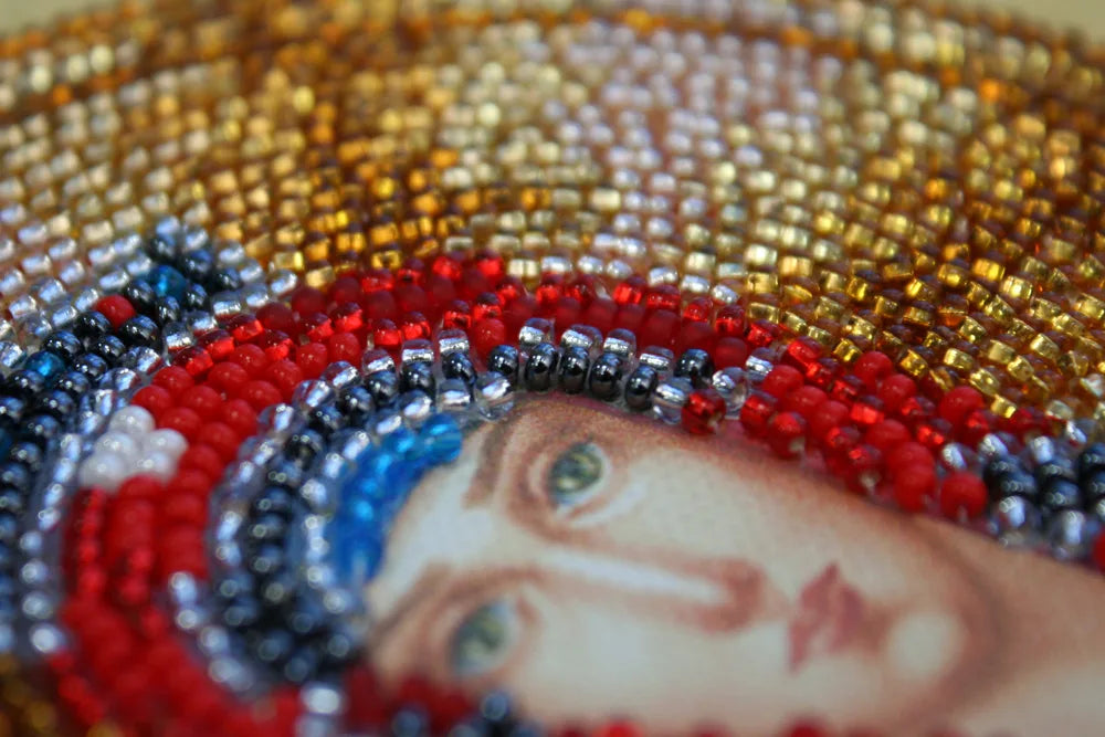 Bead Embroidery Kit Main Bead Embroidery Kit Icon of the Mother of God “Inexhaustible Chalice”