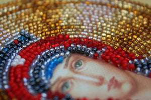 Bead Embroidery Kit Main Bead Embroidery Kit Icon of the Mother of God “Inexhaustible Chalice”