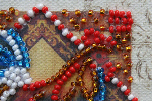 Magnets Bead Embroidery Kit Magnets Bead embroidery kit Pompous cockerel