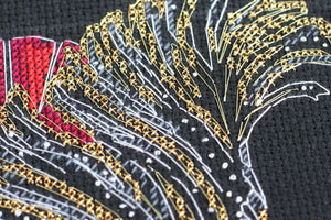 Cross Stitch Kit Cross-stitch kits Black oranda