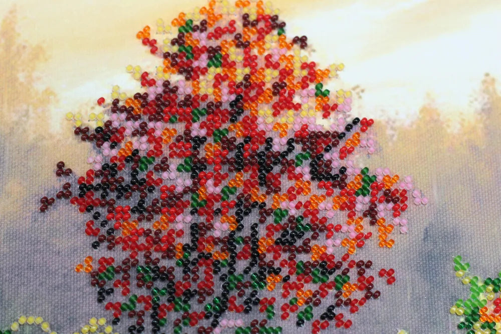 Bead Embroidery Kit Main Bead Embroidery Kit Autumn scenes-3