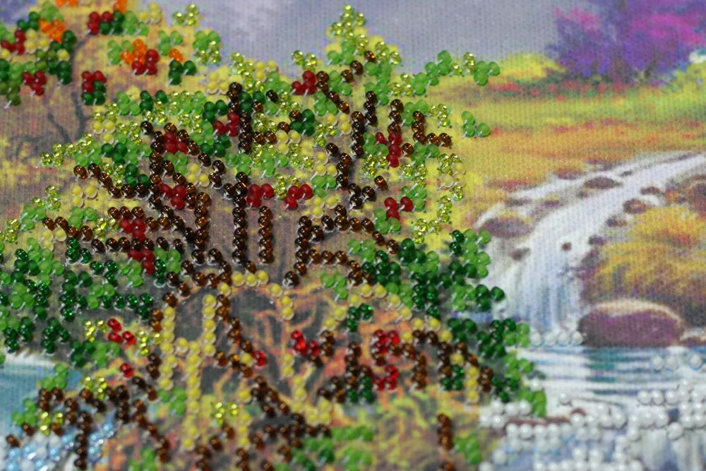 Bead Embroidery Kit Main Bead Embroidery Kit Paradise