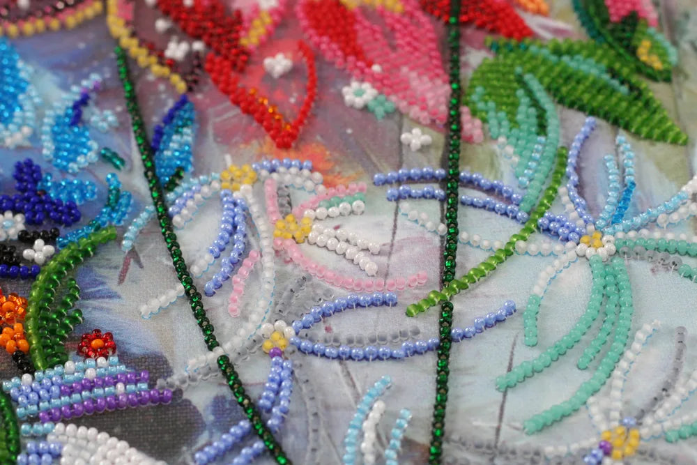 Bead Embroidery Kit Main Bead Embroidery Kit Vivid