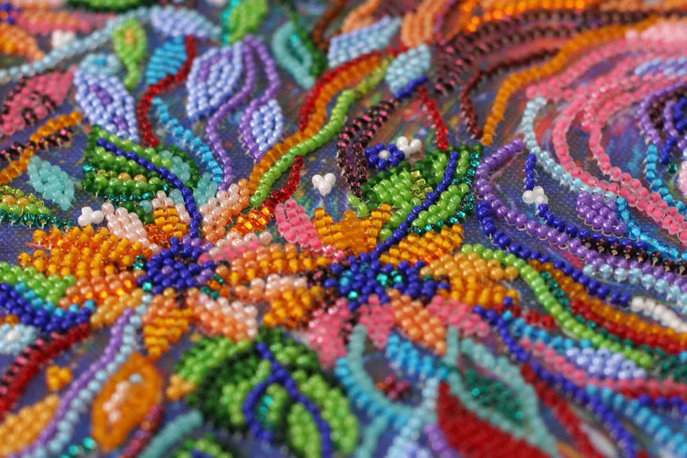 Bead Embroidery Kit Main Bead Embroidery Kit Sun symbol