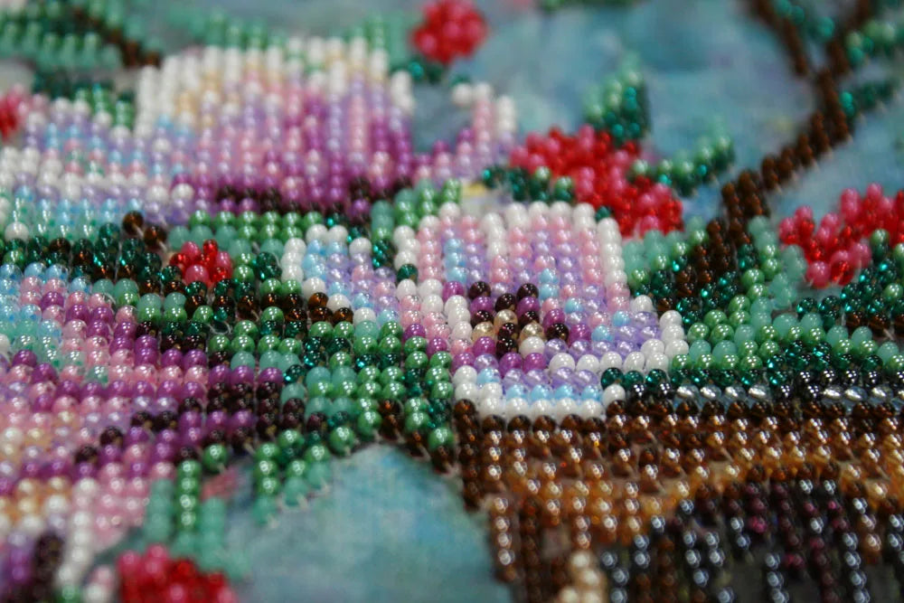 Bead Embroidery Kit Main Bead Embroidery Kit Pearlescent glow
